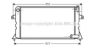 LANDROVER 575971 Radiator, engine cooling